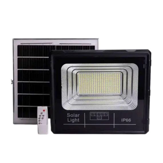 Вуличний LED ліхтар прожектор світлодіодний вуличний 418 LED 500 Вт із сонячною панеллю HP-5-77 | Зображення 3