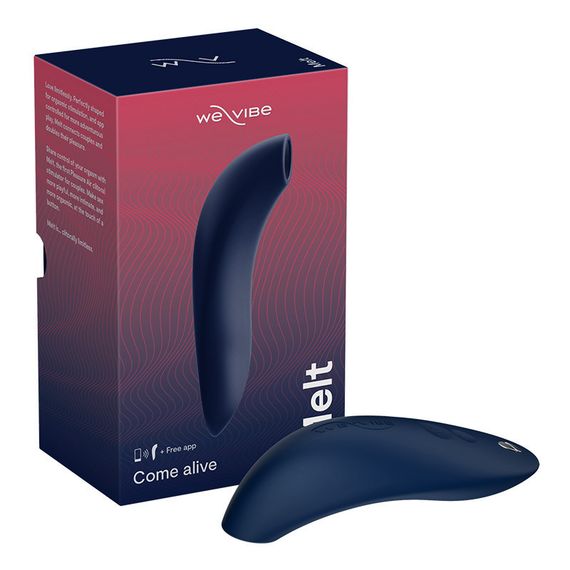 Вакуумний вібратор для пар We-Vibe MELT Blue Sex Aura