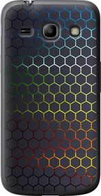 Чехол на Samsung Galaxy Star Advance G350E Переливающиеся соты "498u-210-17620"