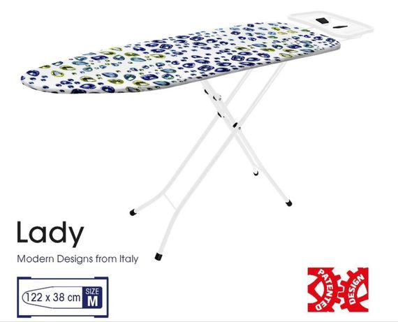 Гладильная доска Casa Si Lady 122x38 White/Blue Crystals (CS93574R267) | Зображення 1