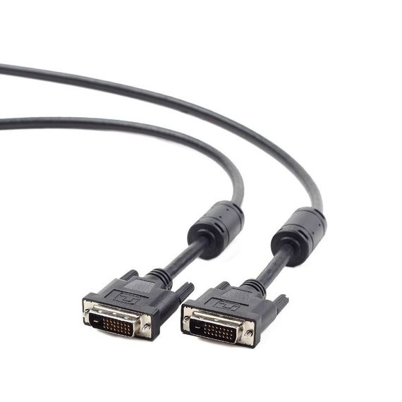 Кабель Cablexpert CC-DVI2-BK-15, DVI відео 24/24 (dual link), 4.5 м | Зображення 1