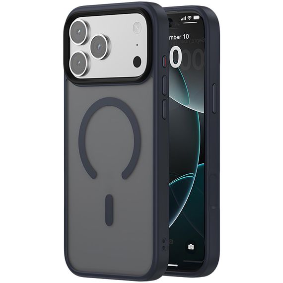 Чохол Ummi Colorful with Magnetic Fit для Apple iPhone 17 Pro / 18 Pro (6.3") Синій / Navy Blue