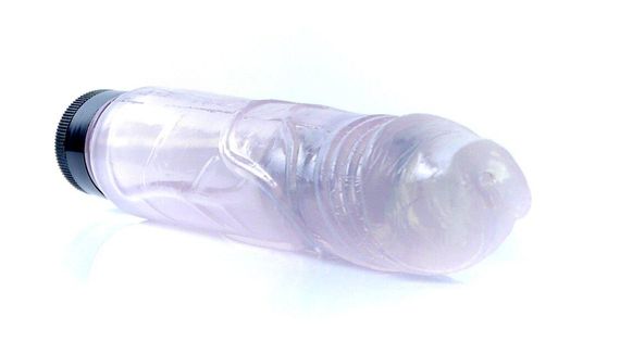 Вібратор Boss Series - Juicy Jelly Multispeed Clear, (довжина 22 см, діаметр 4 см) BS6700076 Sex Aura | Зображення 5