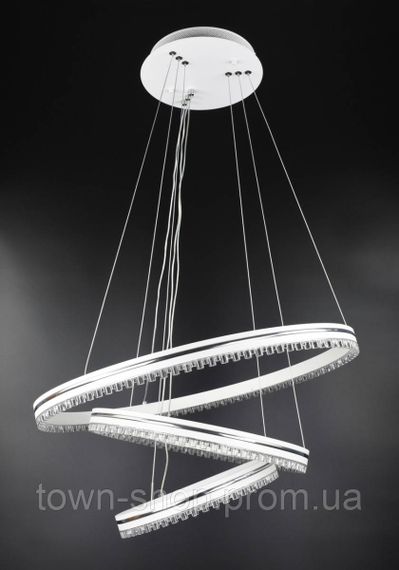 Люстра потолочная LED с пультом A55060/3P-wh-ch Белый 50-140х60х60 см.