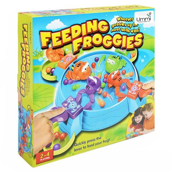 Настільна інтерактивна гра Ummi 707-35 Feeding Frog Game Colorful | Зображення 2
