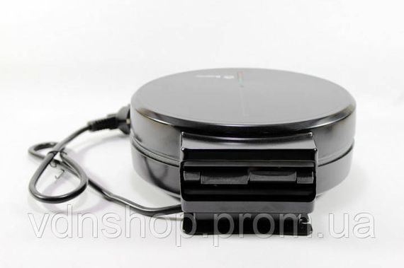 Вафлі в домашніх умовах, М'які вафлі у вафельниці електричній, Вафельниця електрична побутова для дому XS-90 | Зображення 3