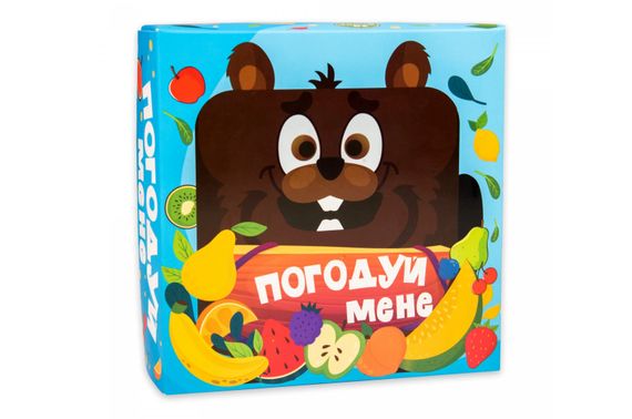 Настільна гра "Погодуй мене - бобер" 30378 STRATEG