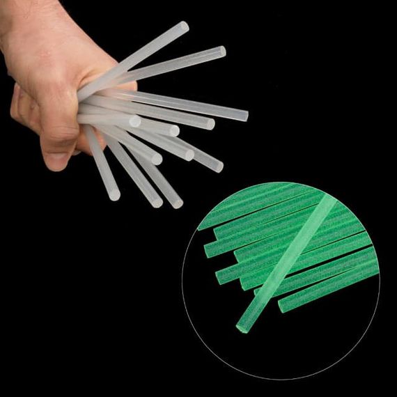 Комплект стрижнів клейових флуоресцентних 7,4*200 мм, 12 од. INTERTOOL RT-1040 | Зображення 3