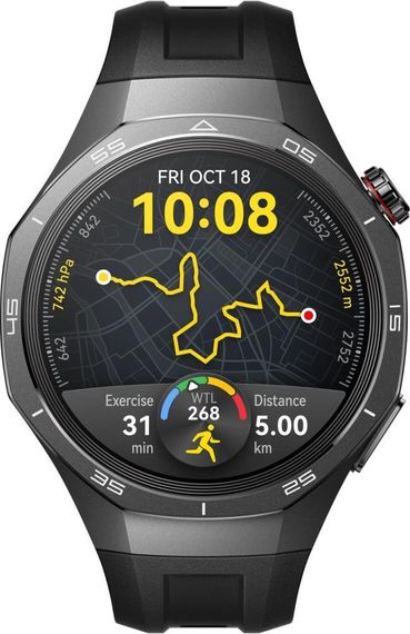 Смарт-годинник HUAWEI Watch GT 5 Pro 46 mm Black (55020DKD) | Зображення 1