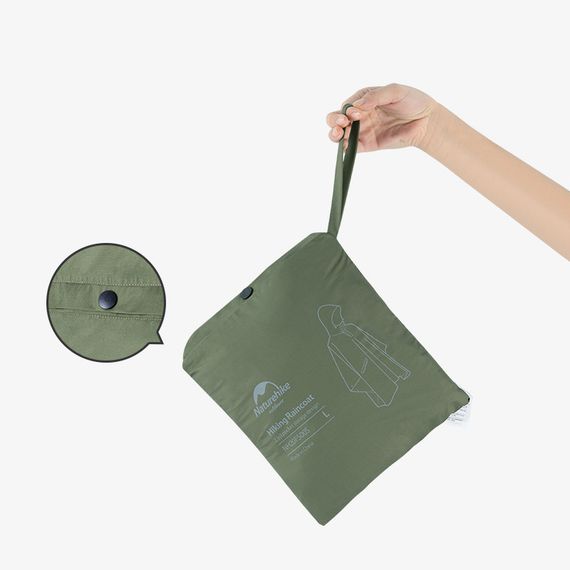 Плащ-дощовик Naturehike NH21FS036, p-p L, чорний | Зображення 4