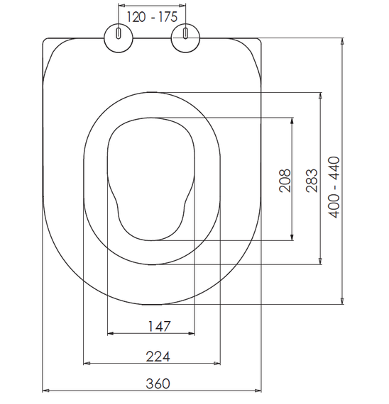 Сидіння для унітазу NKP Twin з кришкою і функцією мікроліфта 0350 | Зображення 8
