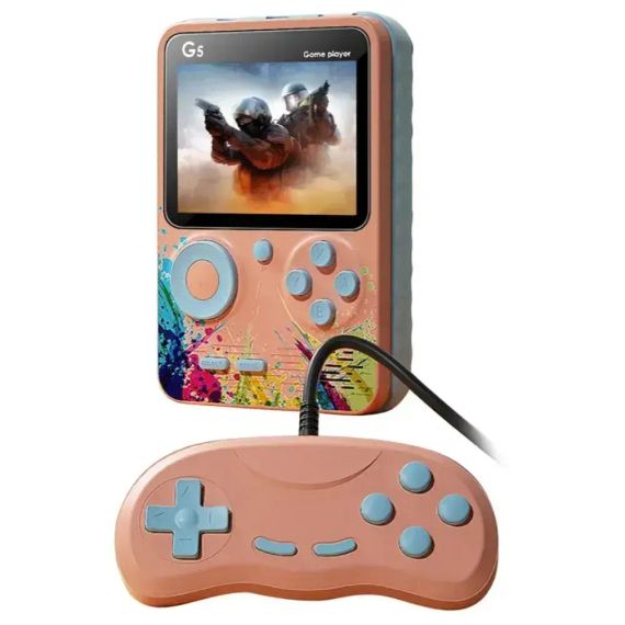 Портативная игровая консоль G5S+джойстик, 500 встроенных игр / Детская игровая приставка к телевизор | Зображення 1