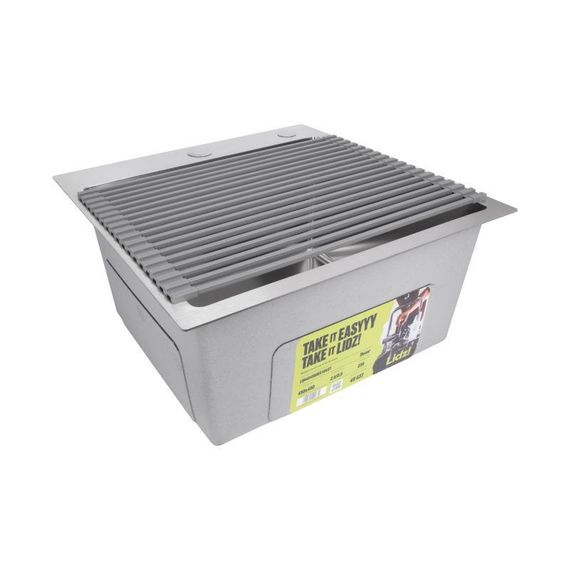 Сушарка на кухонну мийку Lidz Acsis LA05 Gray, квадратна основа, для посуду 430х300 мм LDACSLA05GRA49763 | Зображення 4