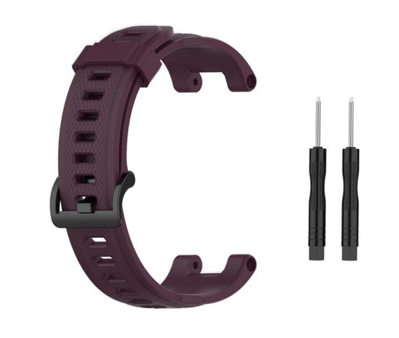 Силіконовий ремінець Primolux для смарт годинника Xiaomi Amazfit T-Rex (A1918) / T-Rex Pro (A2013) - Purple | Зображення 1