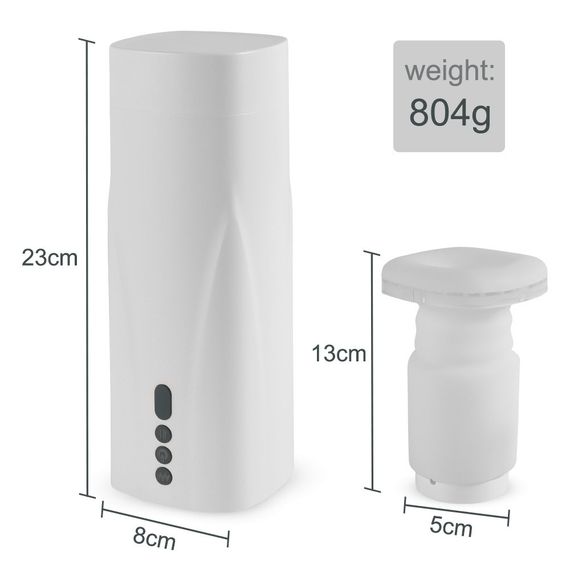 Мастурбатор "Carrie Cup telescopic", 10 режимів вібрації, руху вгору/вниз Sex Aura | Зображення 9