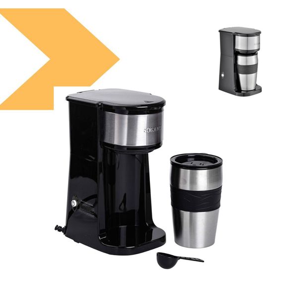 Кавоварка електрична 420 мл швидкого приготування Sokany SK-04028 (47835-SK-04028_490) | Зображення 1