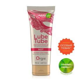 Змащувальна мастило для сексу "LUBE TUBE HOT" Orgie sexstyle