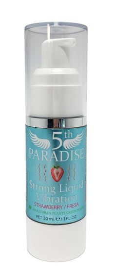 Стимулюючий гель (рідкий вібратор) 5th PARADISE Strong Liquid Vibration - Strawberry, 30 ml Sex Aura