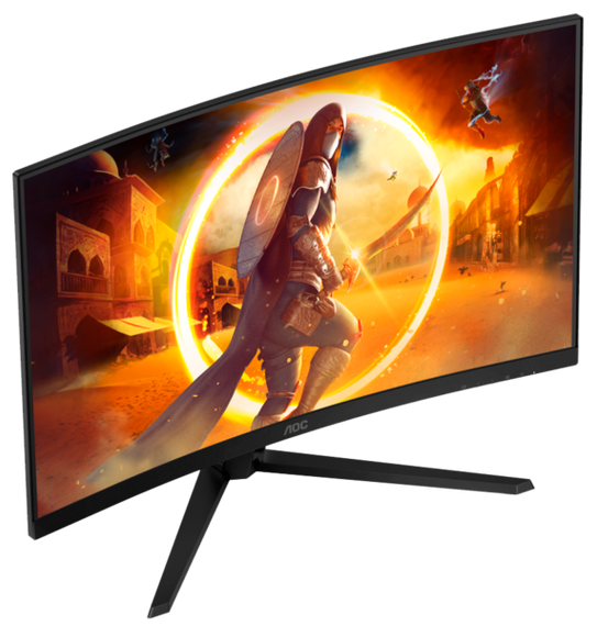 Монiтор 31.5" AOC CQ32G4VE Black | Зображення 2