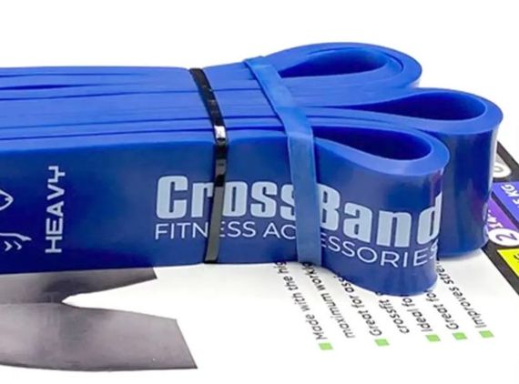 Еспандер-петля (гумка для фітнесу і кроссфіту) PowerPlay 4115 Power Band Синя (20-45kg) (PP_4115_Blue_(20-45kg)) | Зображення 5