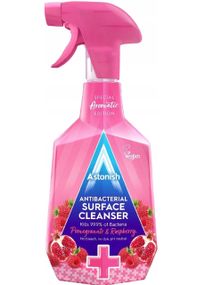 Антибактеріальний засіб для очищення поверхонь Astonish Antibacterial Surface Cleaner Гранат та Малина 750 мл