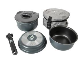 Набір посуду Bo-Camp Trekking 5 Pieces Anthracite (2300351) (DAS302118)