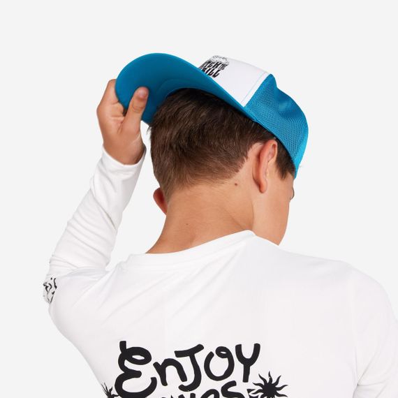 Кепка дитяча для серфінгу блакитна/біла - S 53-56cm | Зображення 3