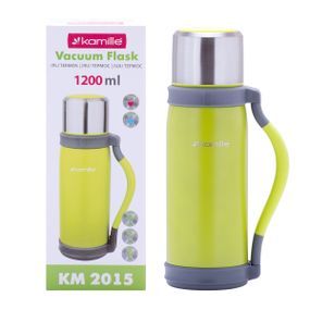 Термос салатовый 1200ml из нержавеющей стали