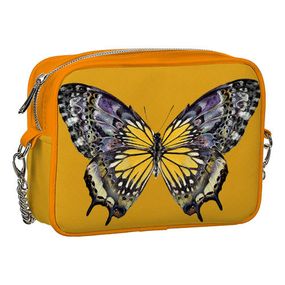 Сумка на ланцюжку Красивая бабочка 21x17x7 см