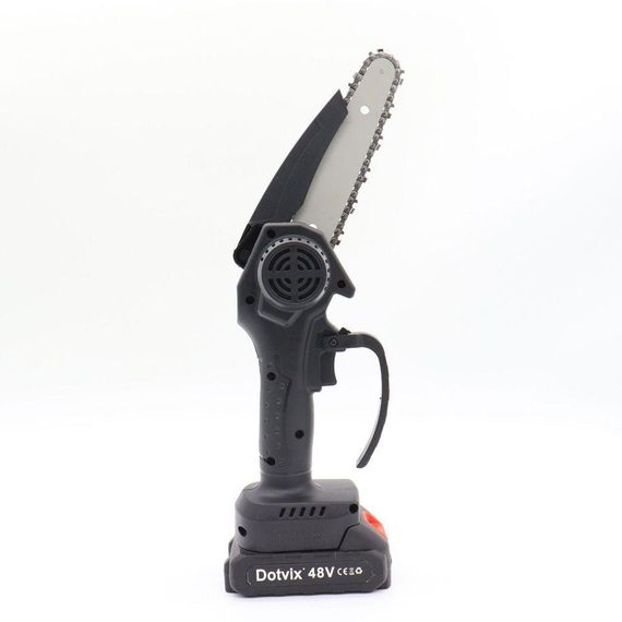 Акумуляторна ланцюгова міні пила + акумулятор 48V / Ручна електропилка для обрізки дерев / Ланцюгова пила для саду | Зображення 2