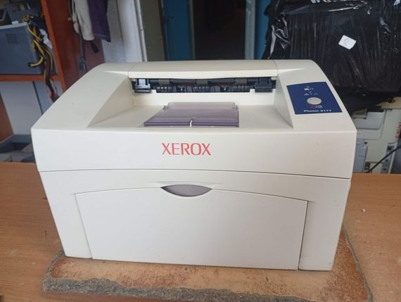 Принтер Xerox Phaser 3117 / Лазерная монохромная печать / 600 x 600 dpi / A4 / 16 стр/мин / USB 2.0 б/у | Зображення 1