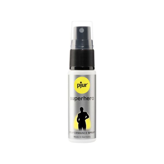 Спрей-пролонгатор pjur Superhero Performance Spray 20 мл, всотується в шкіру, природні компоненти