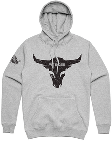Худі Pit Boss Bull, Grey Heather - чоловіче M 40556 Код: 011636