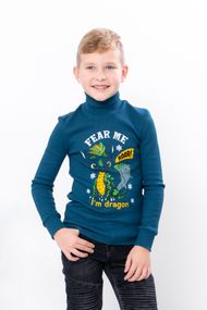 Водолазка дитяча "Новорічна" Носи своє 116 Синій (p-7479-145222)