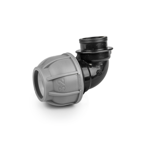 Коліно Bradas для труб PE 32 мм х 3/4 PN10 з внутрішнім різьбленням (DSRA10K32F34)