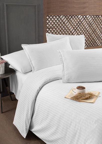 Постельное белье Altinbasak Poplin 200 х 220 см Infinity Lace | Зображення 2