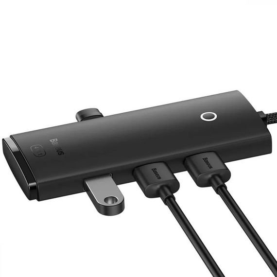 Перехідник HUB Baseus Lite Series 4in1 (USB-A to USB3.0*4) (0.25m) (WKQX03) | Зображення 3