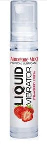 Стимулирующий лубрикант от Amoreane Med: Liquid vibrator - Strawberry ( жидкий вибратор ), 10 ml sexstyle