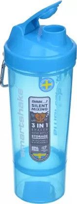 Шейкер спортивний SmartShake Slim 500ml Neon Blue (Original) | Зображення 9