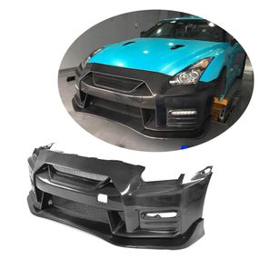 Передній бампер (2009-2015, Карбон) для Nissan GT-R рр