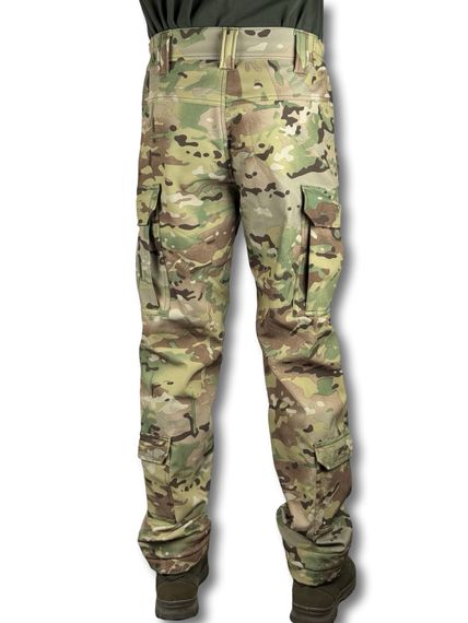 Зимові тактичні штани ЗСУ на флісі Softshell від RAPTOR TAC Мультикам 52/4 | Зображення 3