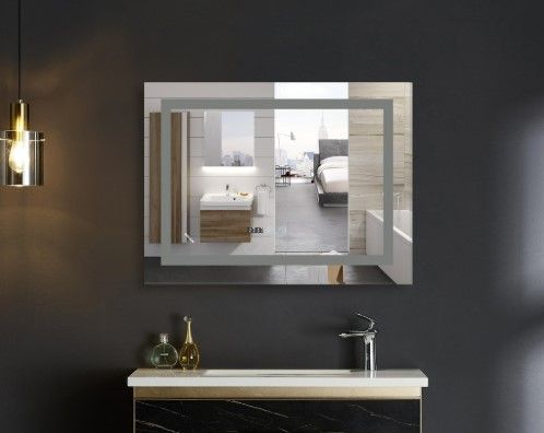 Дзеркало Mixxus Warm MR02-120x80 (годинник, LED-підсвічування, антизапотівання) (MI6001) | Зображення 2