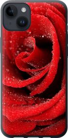 Чехол на iPhone 14 Plus Красная роза "529u-2645-17620"