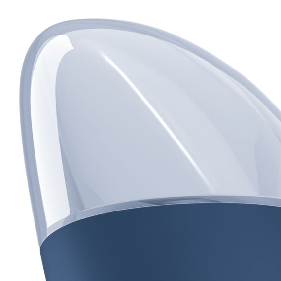 Массажер для лица GESKE Cool&Warm Eye and Face Massager 7в1 starlight, Синий | Зображення 4
