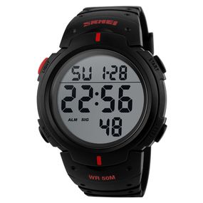 Годинник S2kmei 1068RD Black-Red