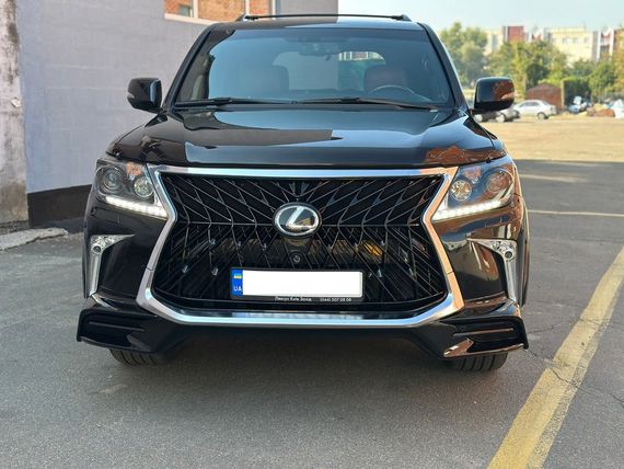 Передний бампер для 2008-2015 в стиле рестайлинга (под покраску) для Lexus LX570 / 450d | Зображення 1