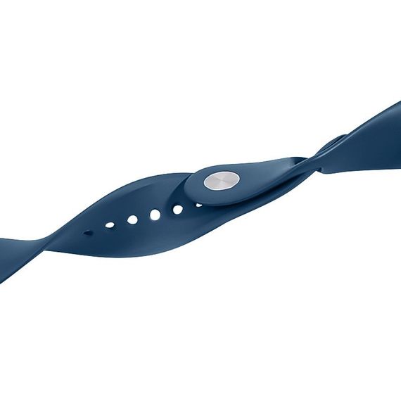 Ремінець Hoco WA01 Flexible series для Apple watch (42/44/45/49mm) Evening Blue | Зображення 1