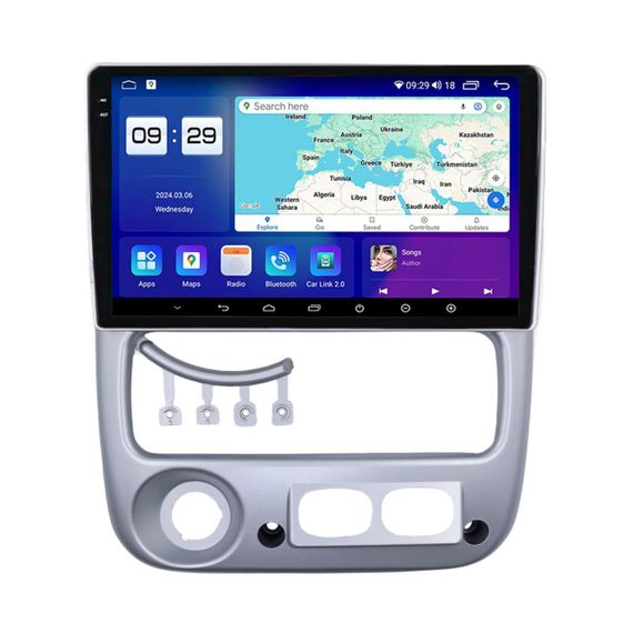 Штатна магнітола серії Mekede M200S 2K під Kia Rio 2004-2006 9 дюймів