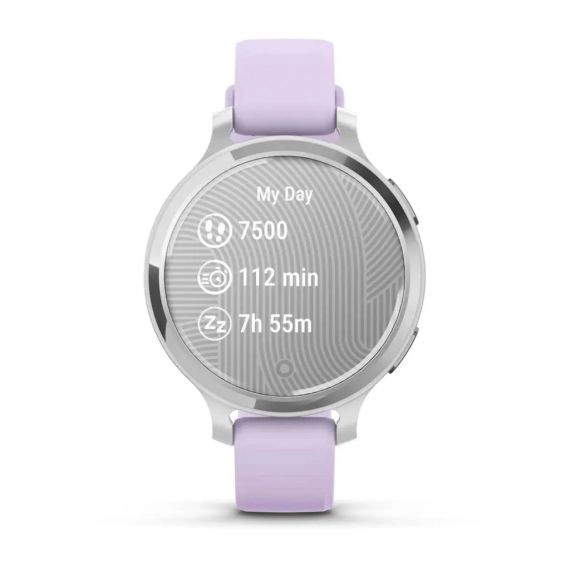Смарт-годинник Garmin Lily 2 Active, Silver/Jasmine Purple, Silicone, (010-02891-01) | Зображення 8