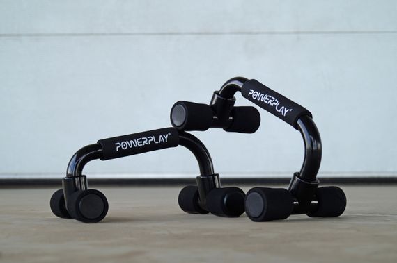Упори для віджимань PowerPlay 4316 Push Up Bars пластикові (Скошені) | Зображення 2